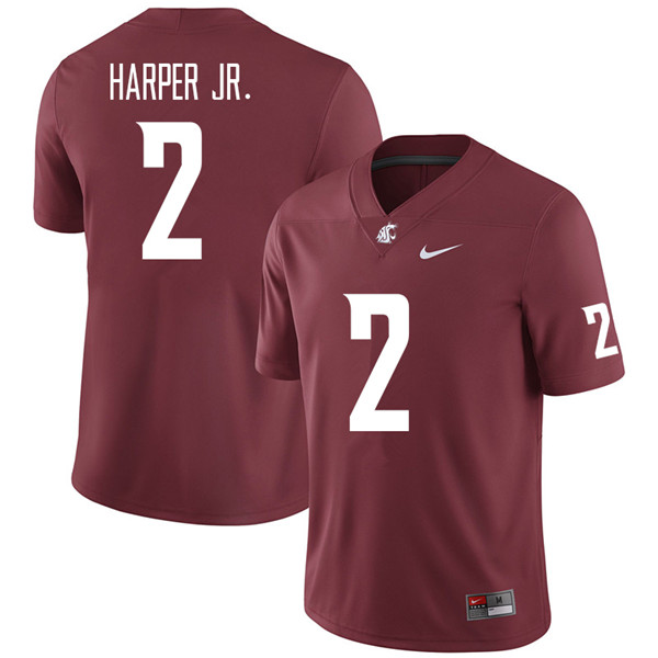 Sean Harper Jr. Jersey : NCAA Washington State Cougars College Football ...