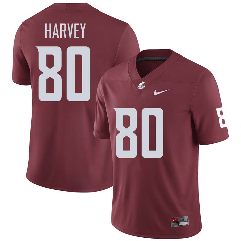 Men #80 Hayden Harvey Washington State Cougars College Football Jerseys ...